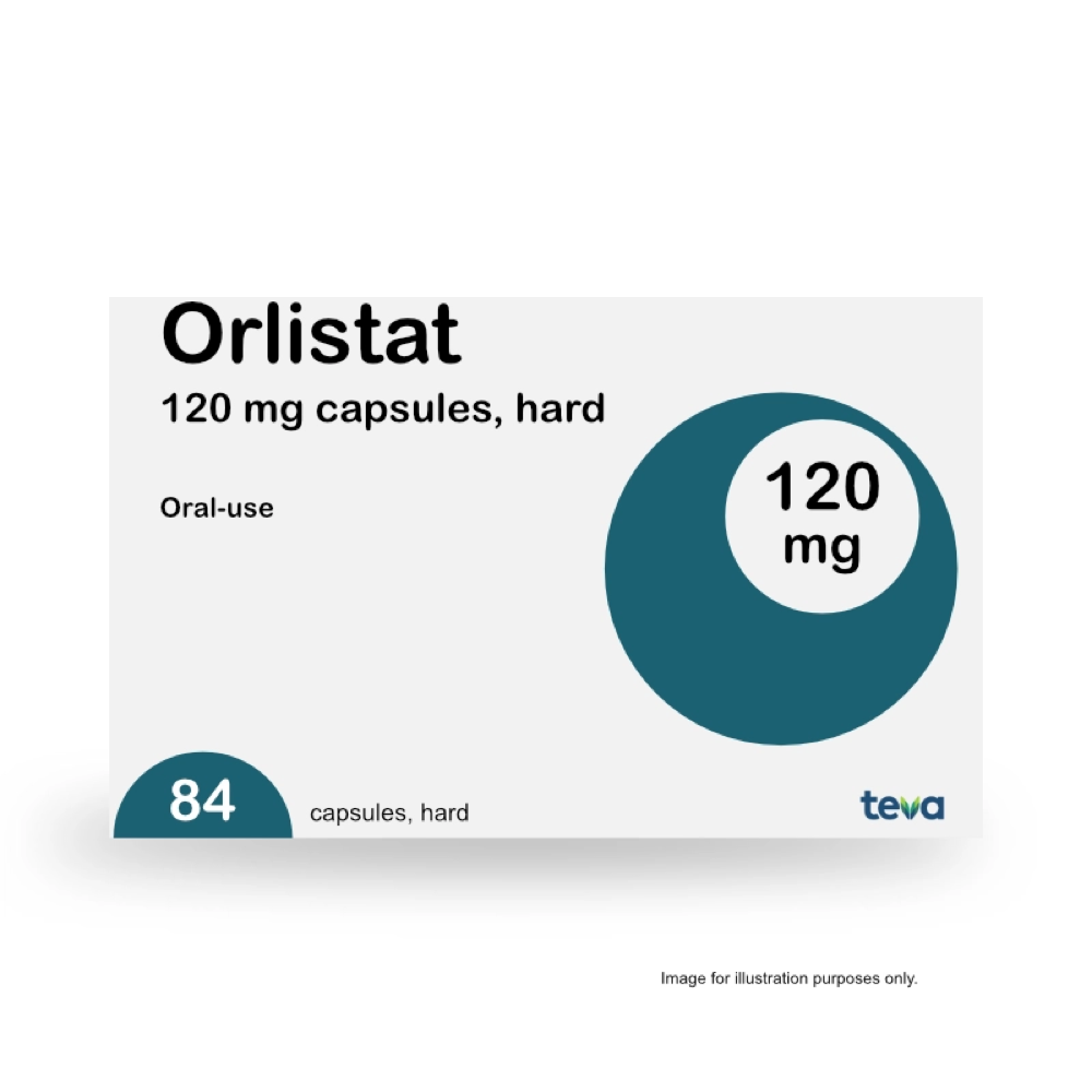 Orlistat 120mg capsules